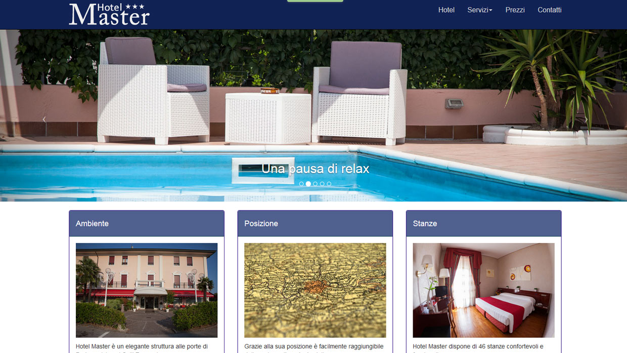 Sito web hotel