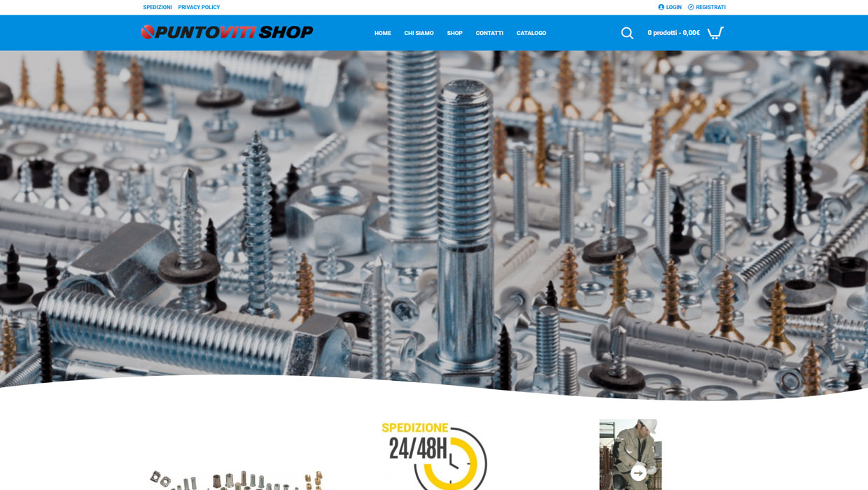 Sito e-commerce OpenCart