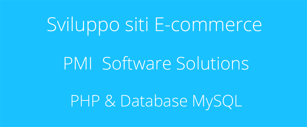 sviluppo siti ecommerce