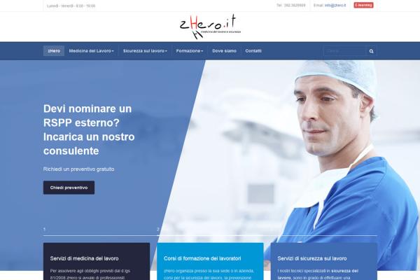 Sito medici del lavoro Joomla T3